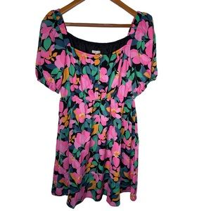JODIFL Floral Pink Dress